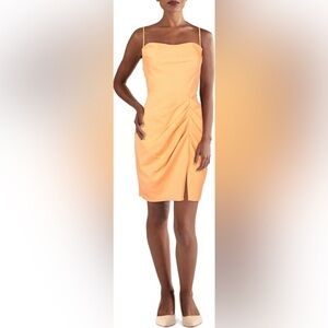 BCBGeneration Women's Fitted Mini Dress Bodycon Adjustable Spaghetti Strap